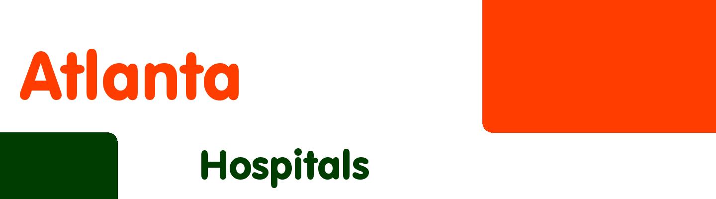 Best hospitals in Atlanta - Rating & Reviews