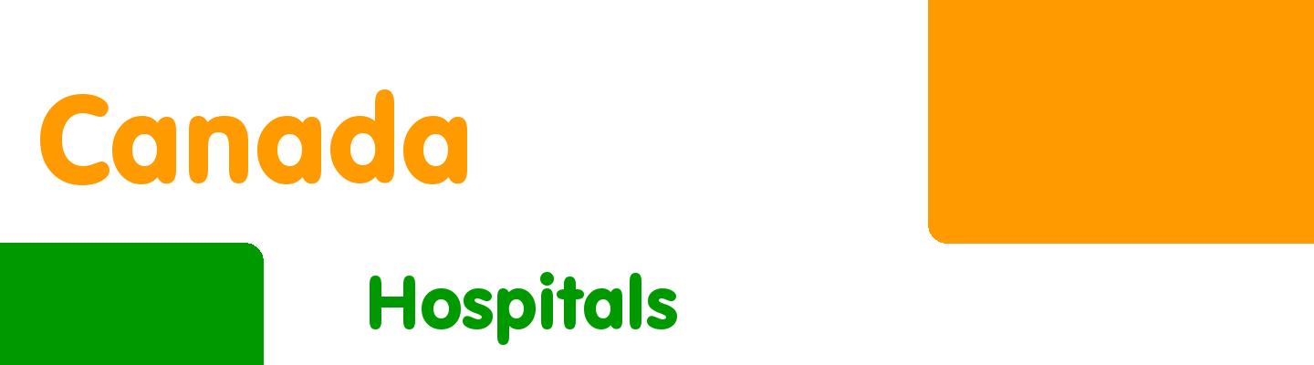 Best hospitals in Canada - Rating & Reviews