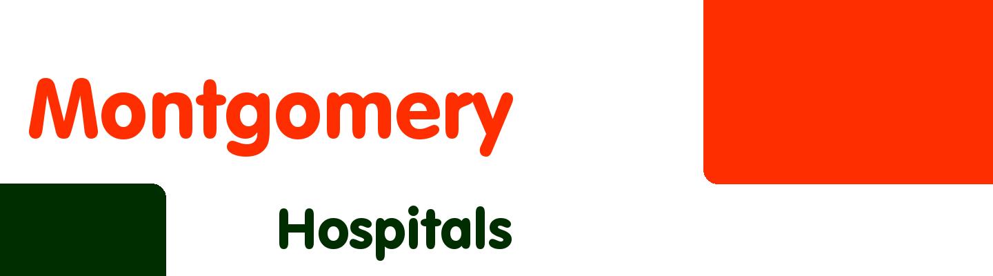 Best hospitals in Montgomery - Rating & Reviews