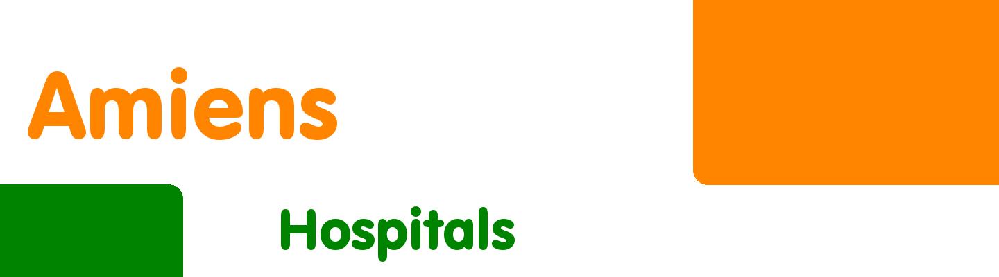 Best hospitals in Amiens - Rating & Reviews
