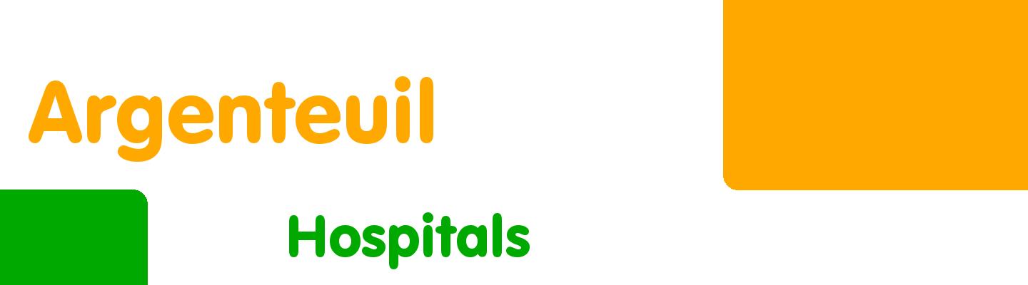 Best hospitals in Argenteuil - Rating & Reviews