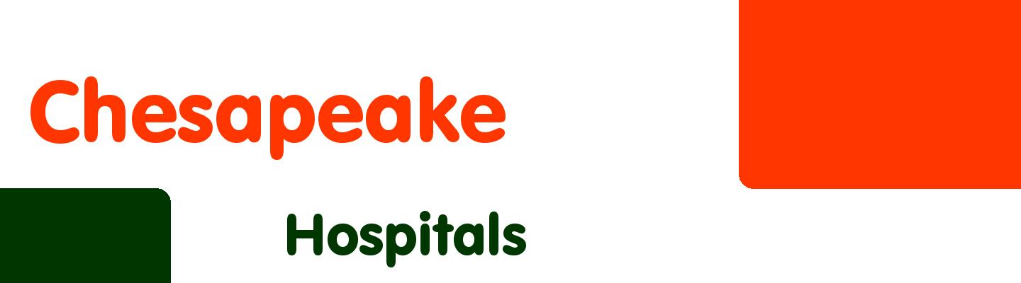 Best hospitals in Chesapeake - Rating & Reviews