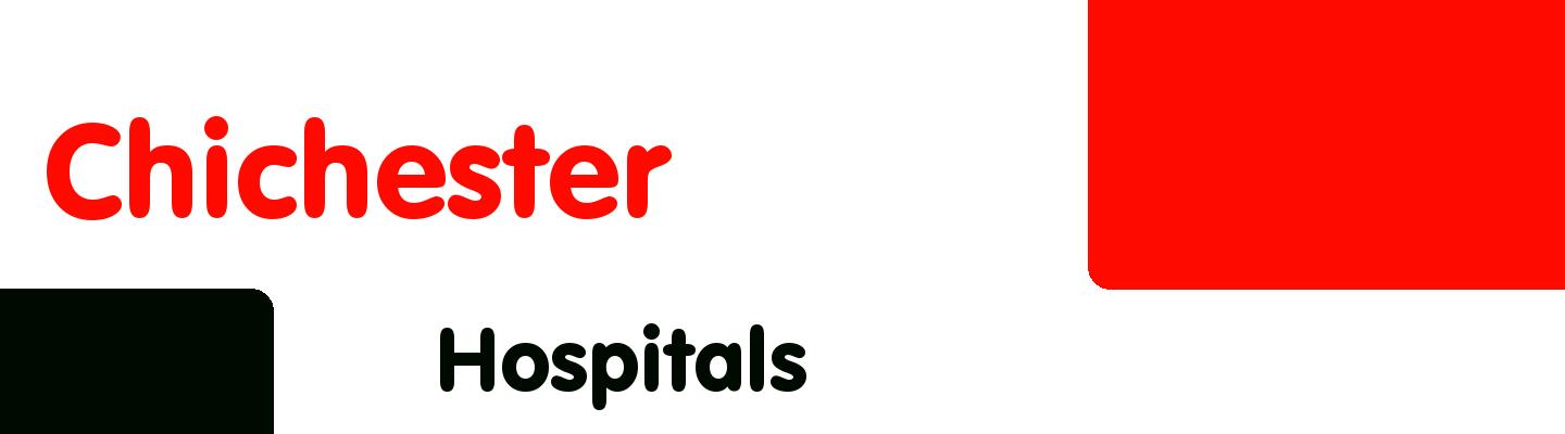 Best hospitals in Chichester - Rating & Reviews