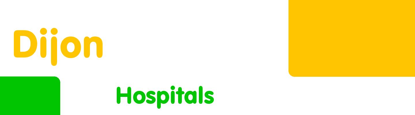 Best hospitals in Dijon - Rating & Reviews