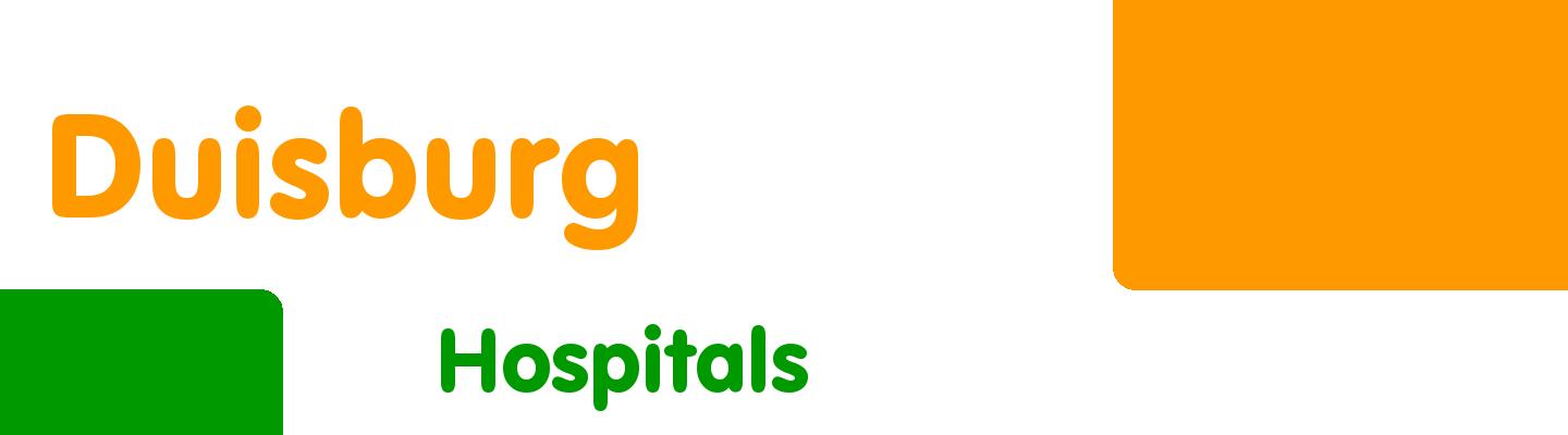 Best hospitals in Duisburg - Rating & Reviews