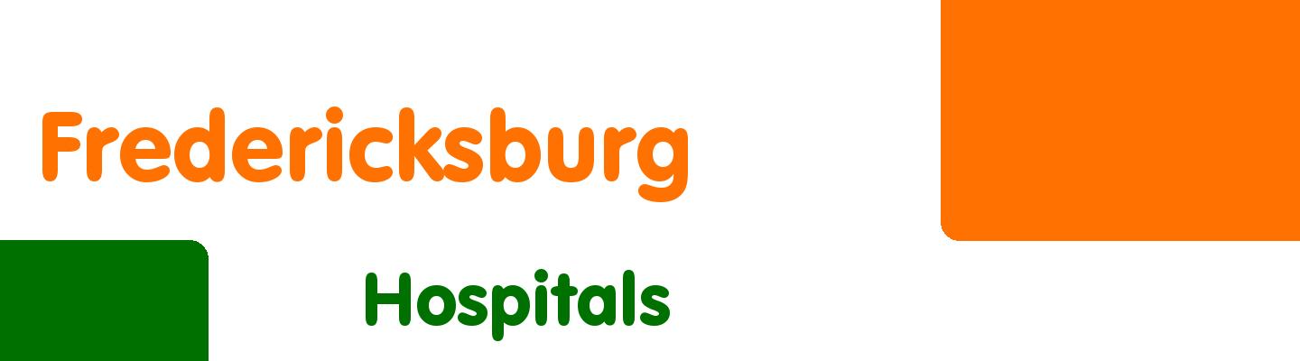 Best hospitals in Fredericksburg - Rating & Reviews