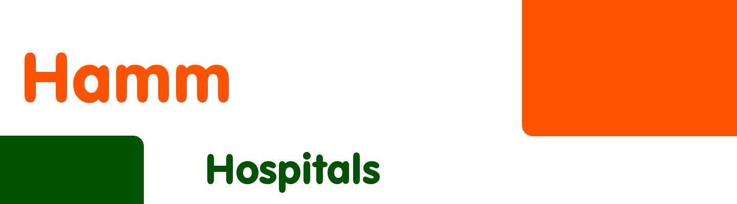 Best hospitals in Hamm - Rating & Reviews