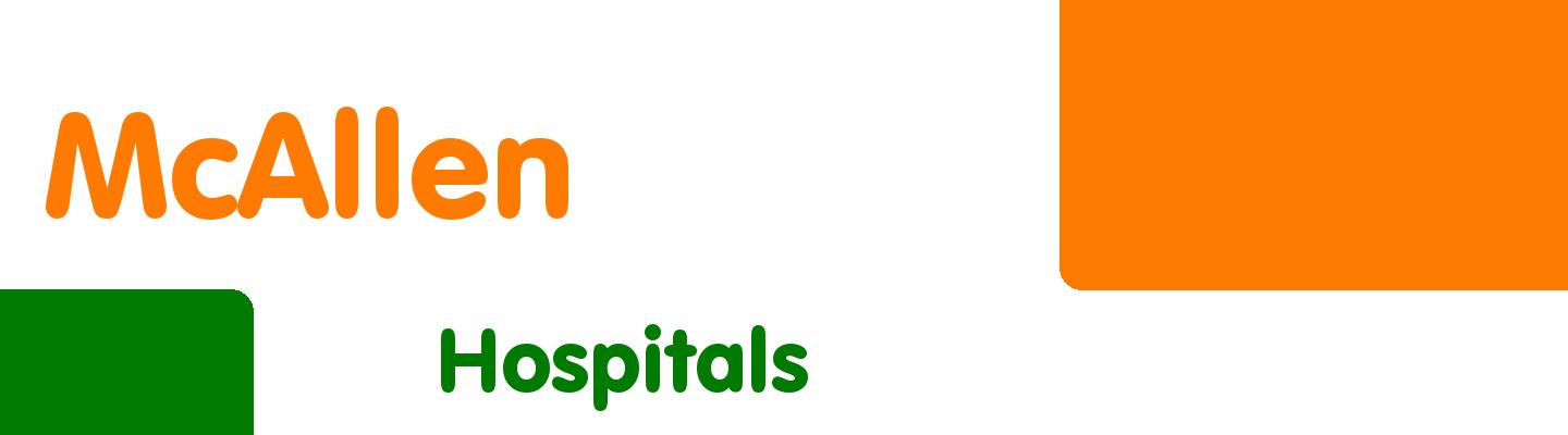 Best hospitals in McAllen - Rating & Reviews