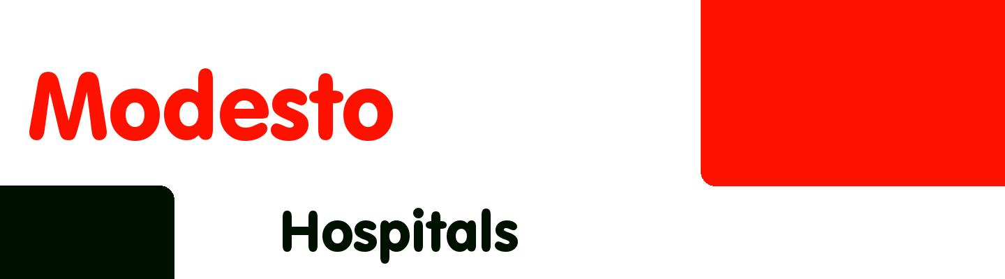 Best hospitals in Modesto - Rating & Reviews