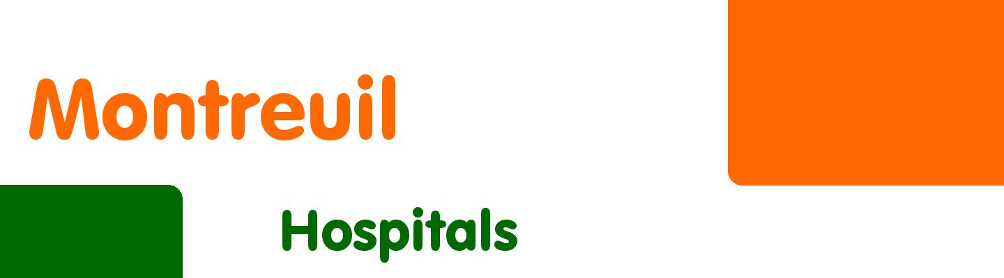 Best hospitals in Montreuil - Rating & Reviews