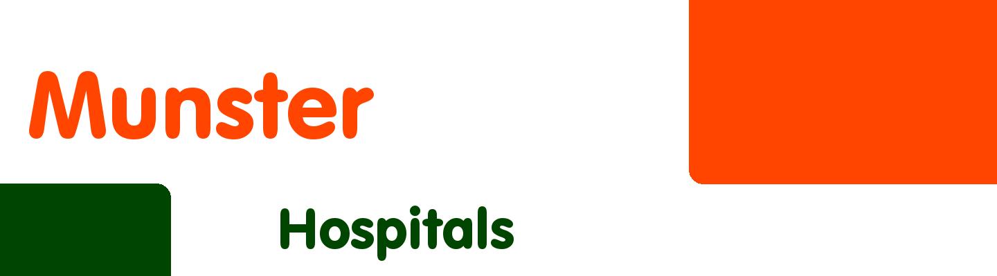Best hospitals in Munster - Rating & Reviews
