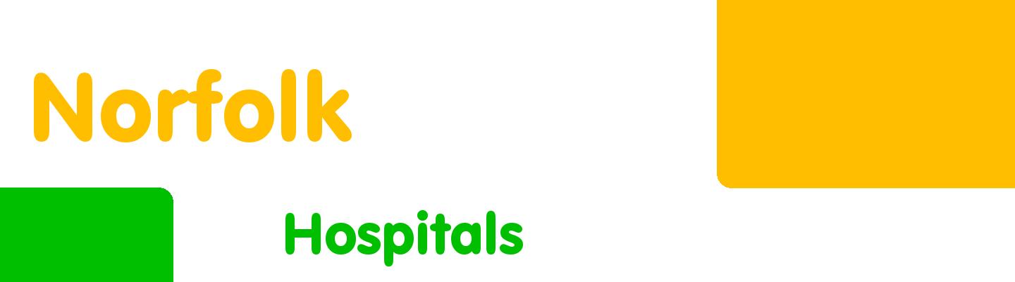 Best hospitals in Norfolk - Rating & Reviews