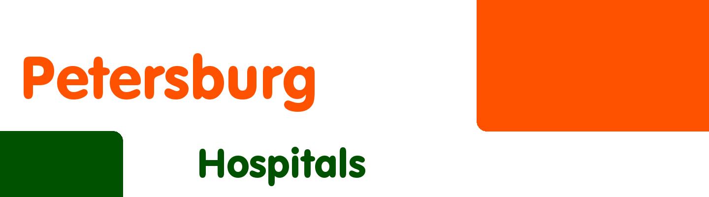 Best hospitals in Petersburg - Rating & Reviews