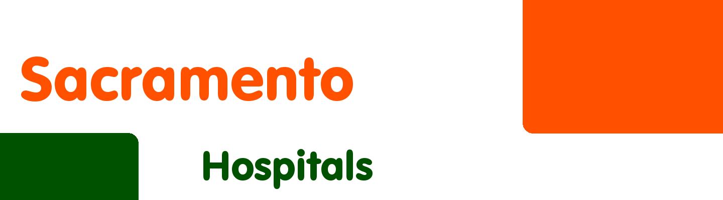 Best hospitals in Sacramento - Rating & Reviews