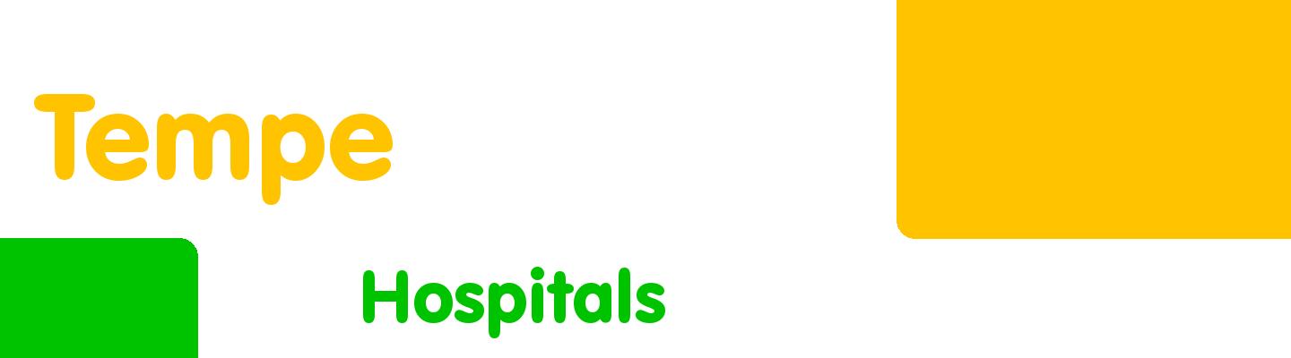 Best hospitals in Tempe - Rating & Reviews
