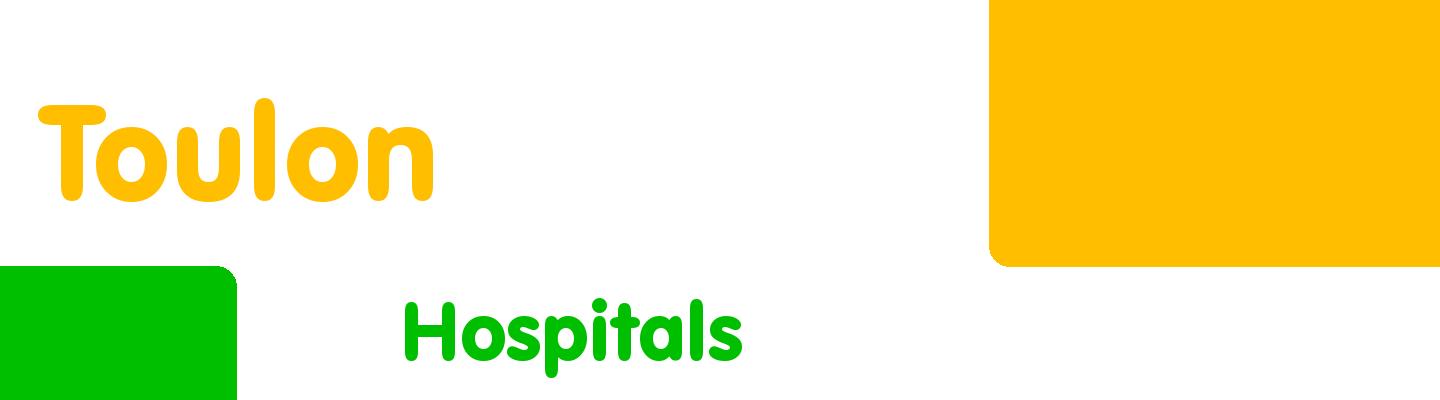 Best hospitals in Toulon - Rating & Reviews