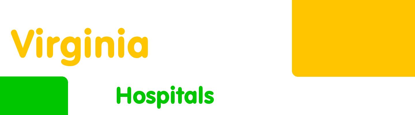 Best hospitals in Virginia - Rating & Reviews