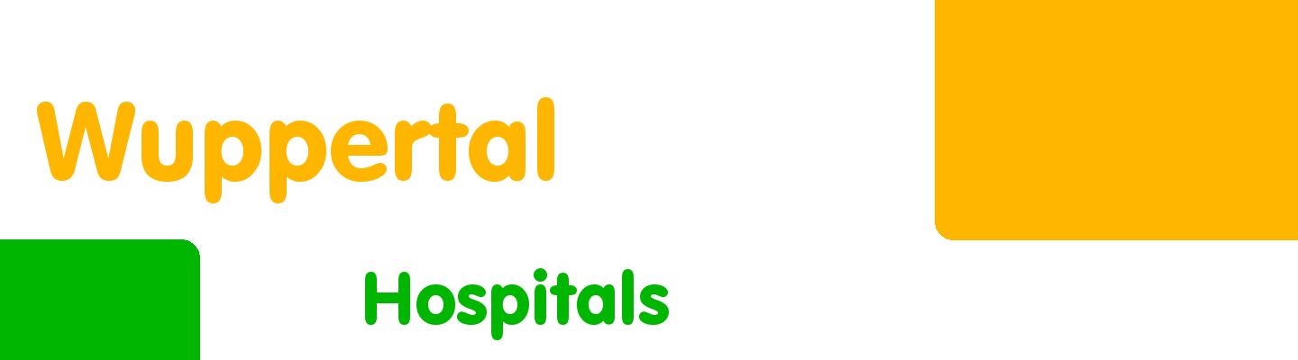 Best hospitals in Wuppertal - Rating & Reviews